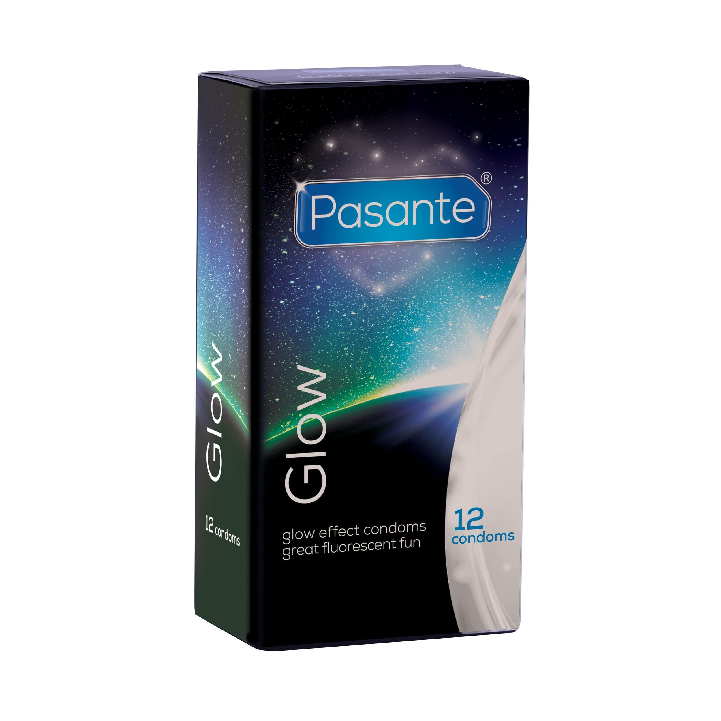 Pasante - Glow Condoms Transparant (12 stuks)