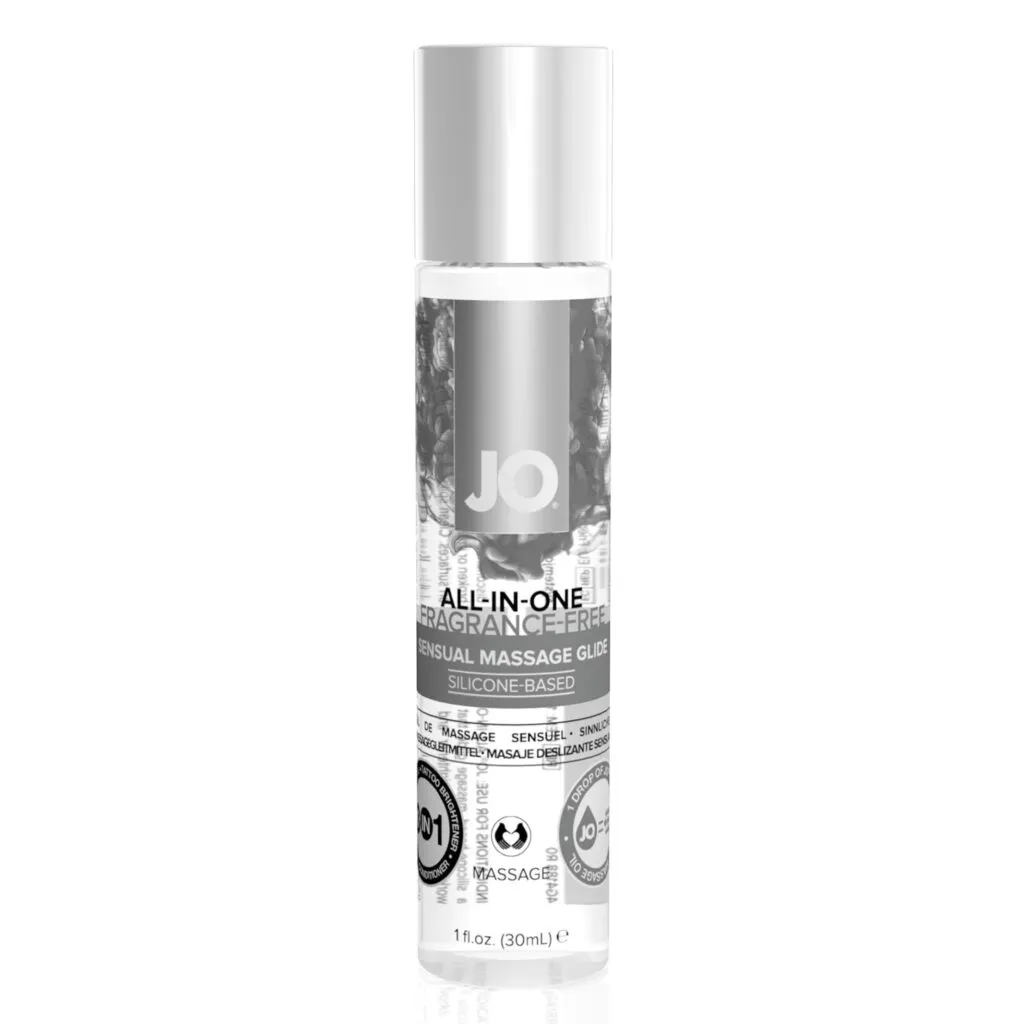 System JO - All-in-One Sensual Massage Glide Unscented Transparant (30 ml)