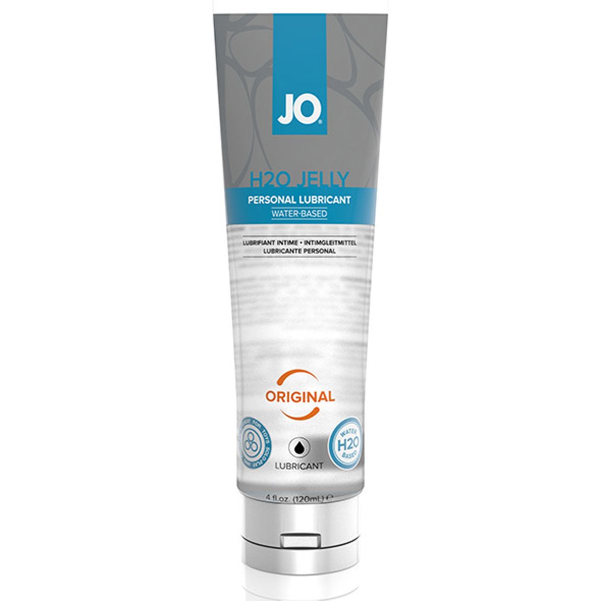 System JO - H2O Jelly Lubricant Water-Based Original  (120 ml)