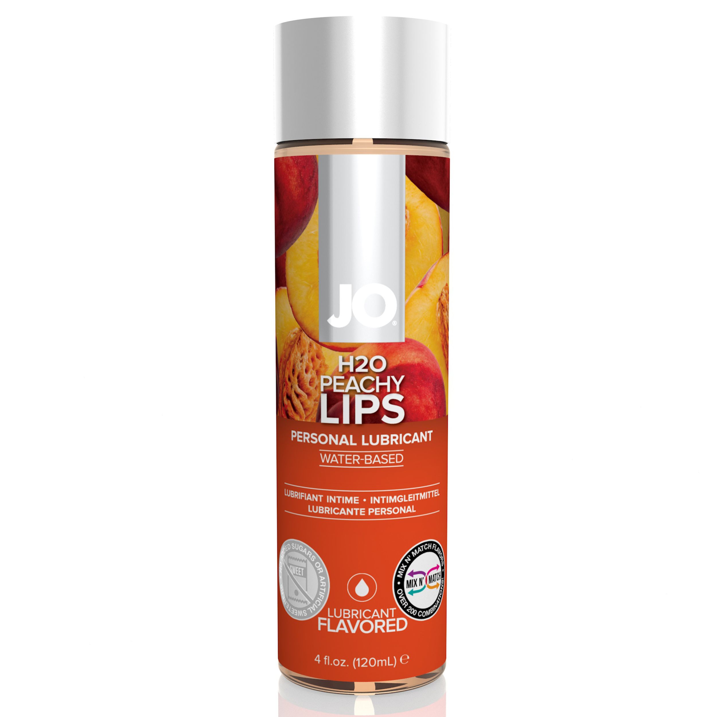 System JO - H2O Lubricant Peach Transparant (120 ml)