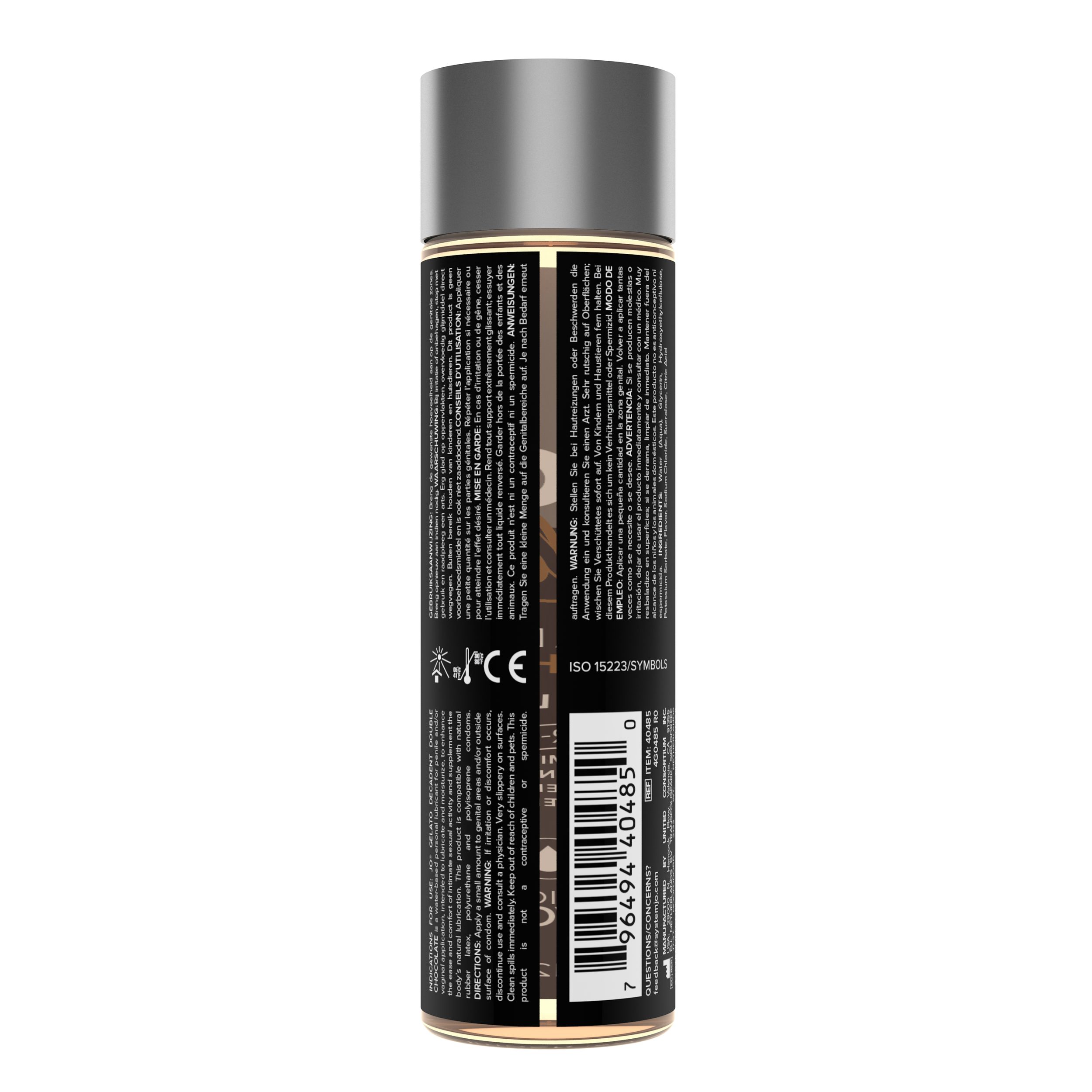 System JO - Gelato Double Chocolate Waterbased Lubricant  (120 ml)
