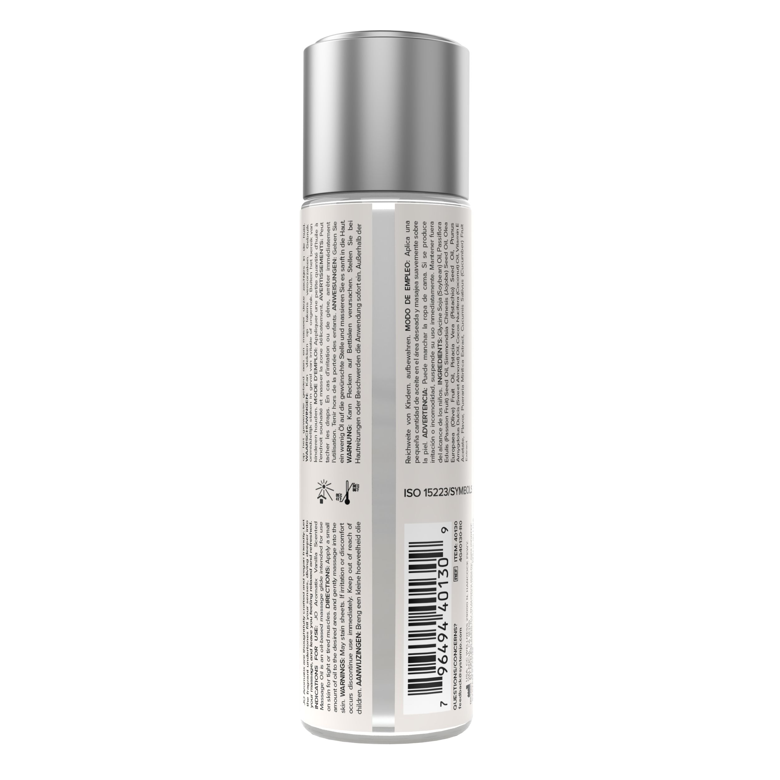 System JO - Aromatix Scented Massage Oil Vanilla  (120 ml)