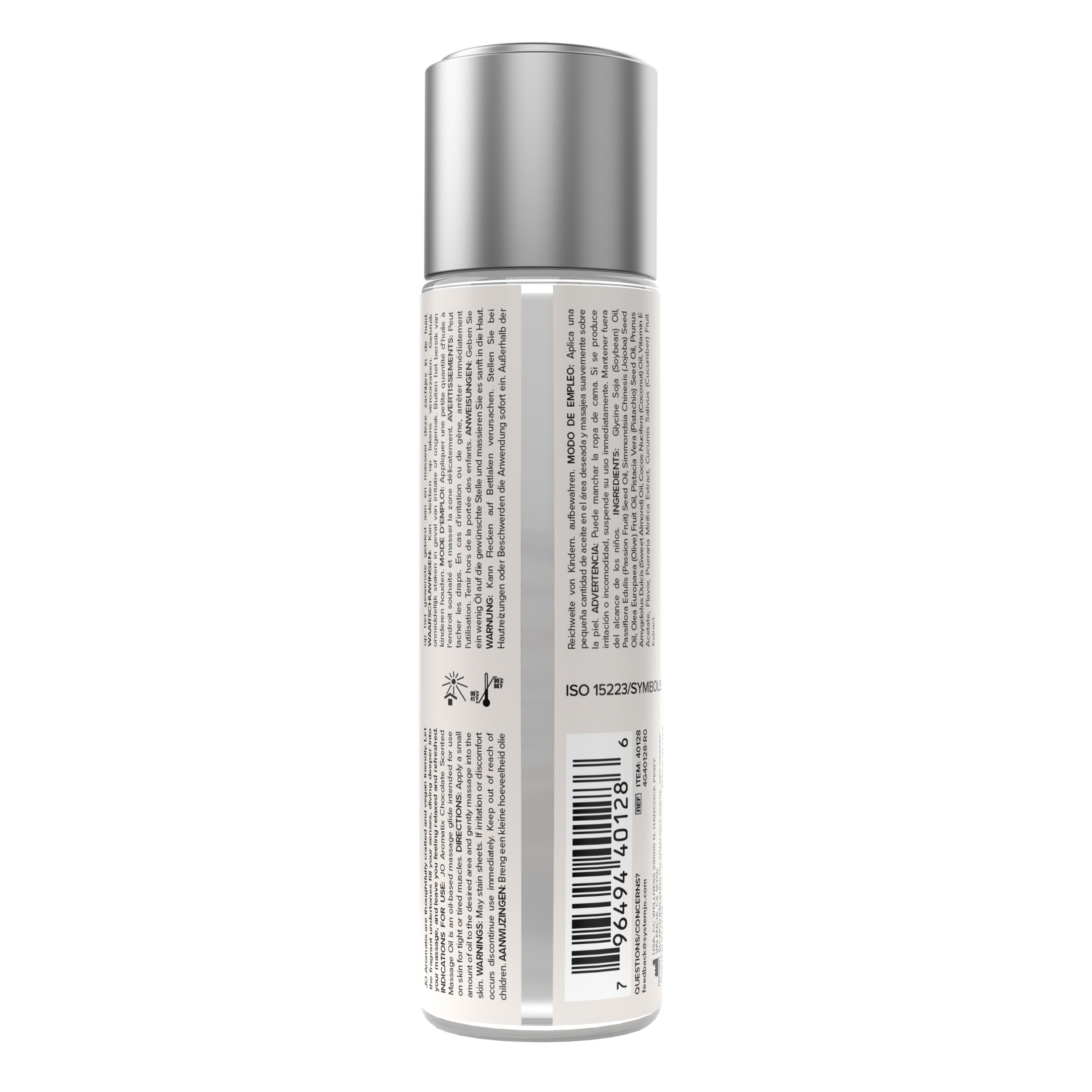 System JO - Aromatix Scented Massage Oil Chocolate  (120 ml)