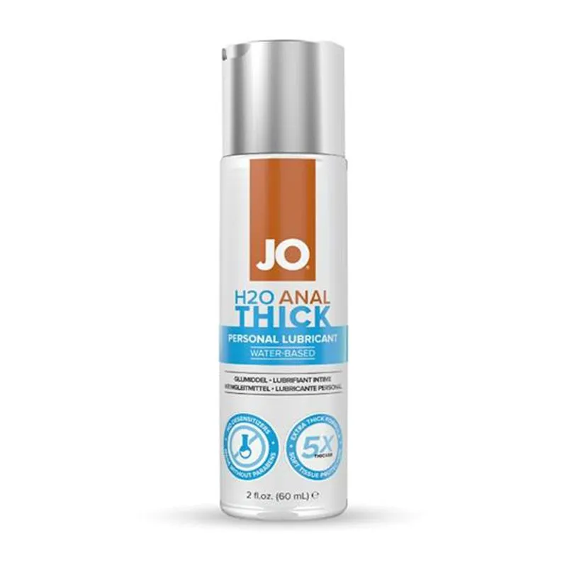 System JO - H2O Anal Thick Lubricant Transparant (60 ml)