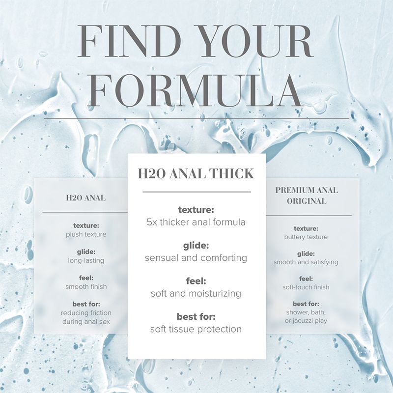 System JO - H2O Anal Thick Lubricant Transparant (240 ml) - image 2