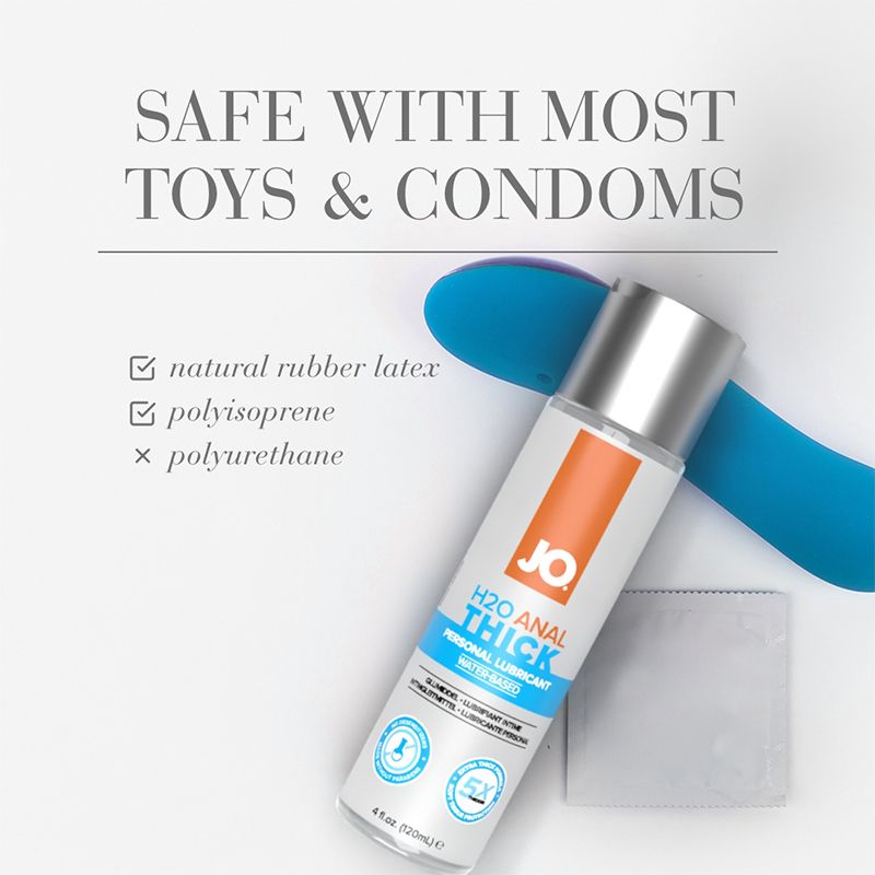 System JO - H2O Anal Thick Lubricant Transparant (240 ml) - image 3