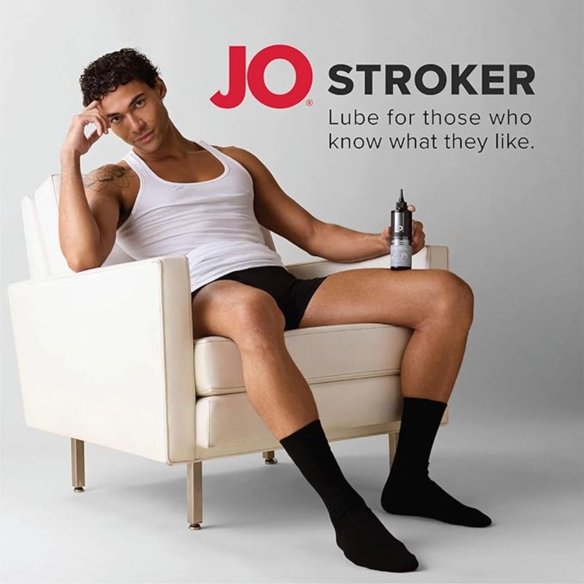System JO - JO Stroker Lubricant Zwart (240 ml)