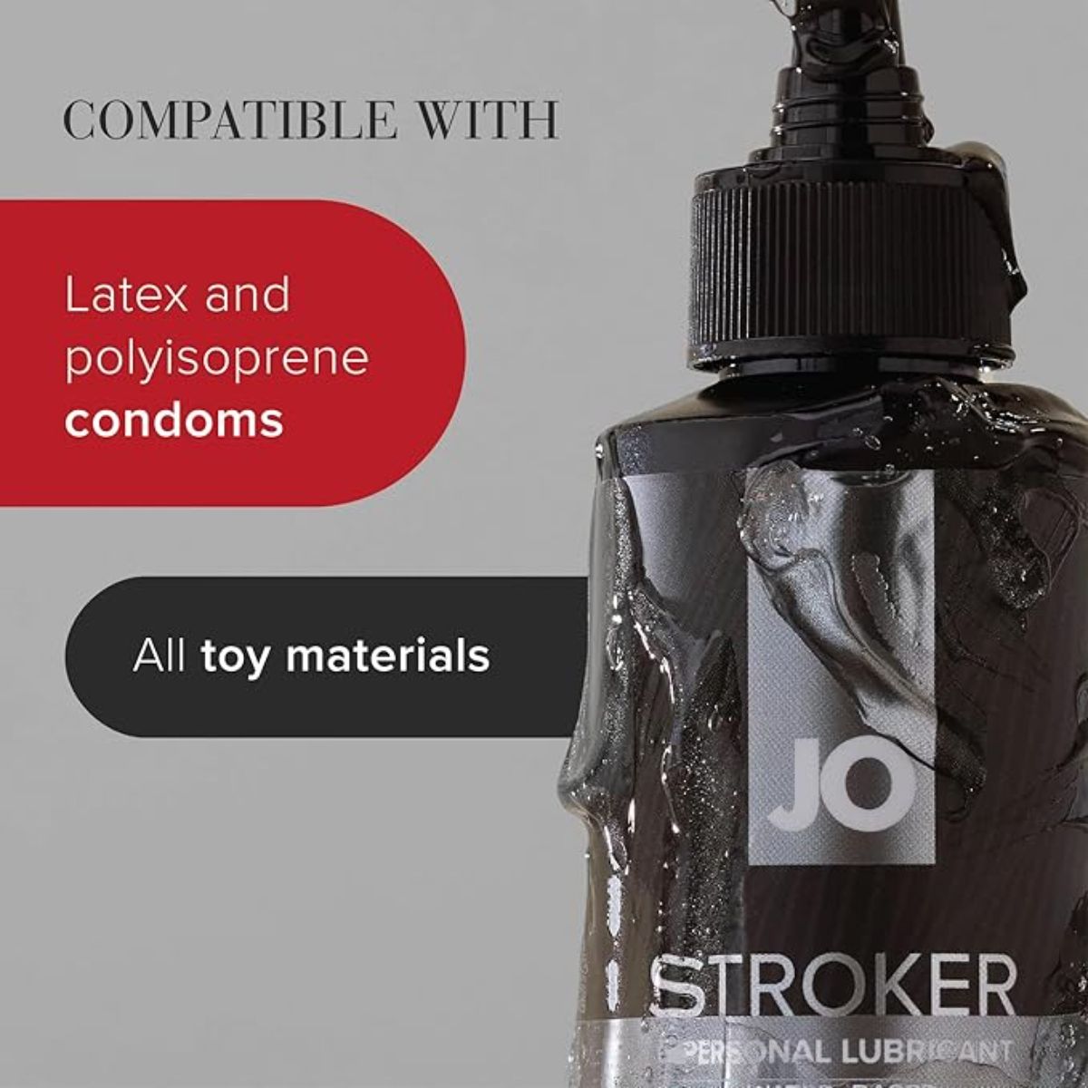 System JO - JO Stroker Lubricant Zwart (240 ml) - image 3