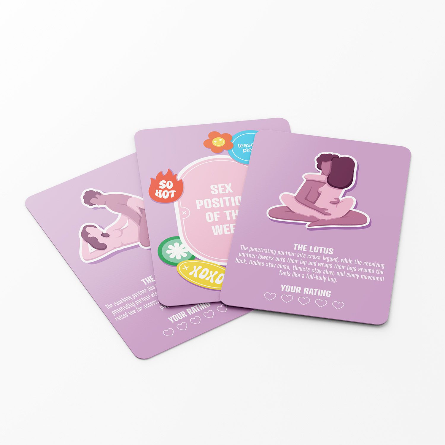 Tease & Please - Sex Position Of The Week Cardgame Roze (1 stuk) - image 2