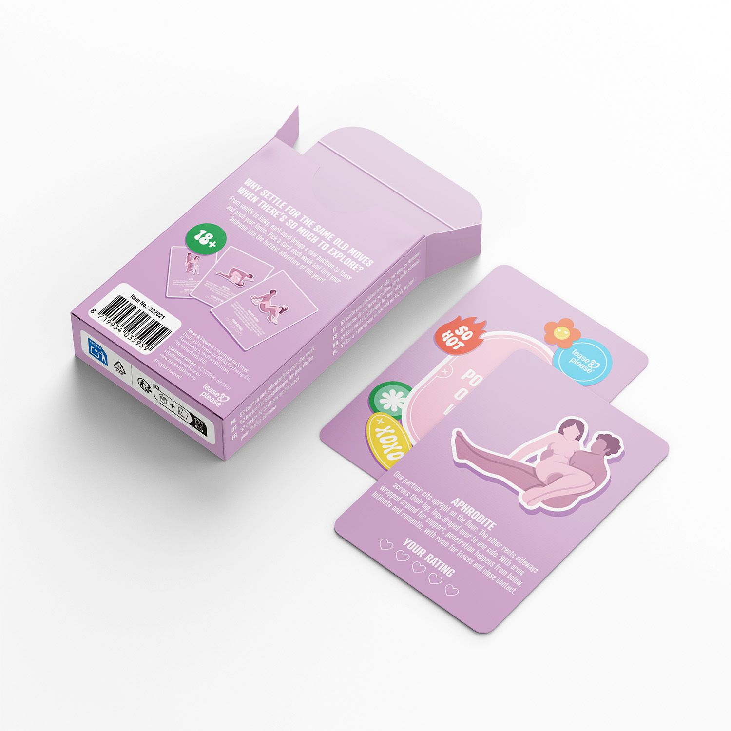 Tease & Please - Sex Position Of The Week Cardgame Roze (1 stuk) - image 5