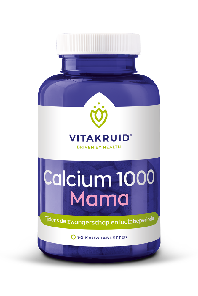 Calcium 1000 Mama (90 kauwtabletten)