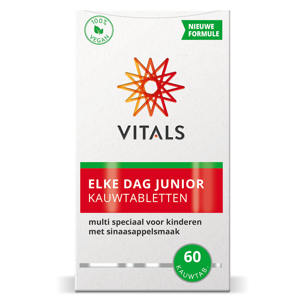 Elke Dag Junior (60 kauwtabletten)