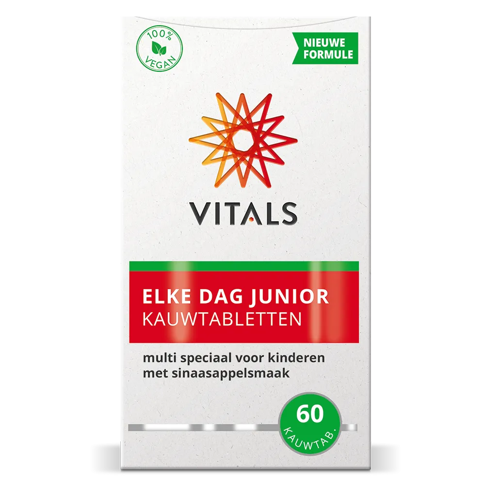 Elke Dag Junior (60 kauwtabletten)