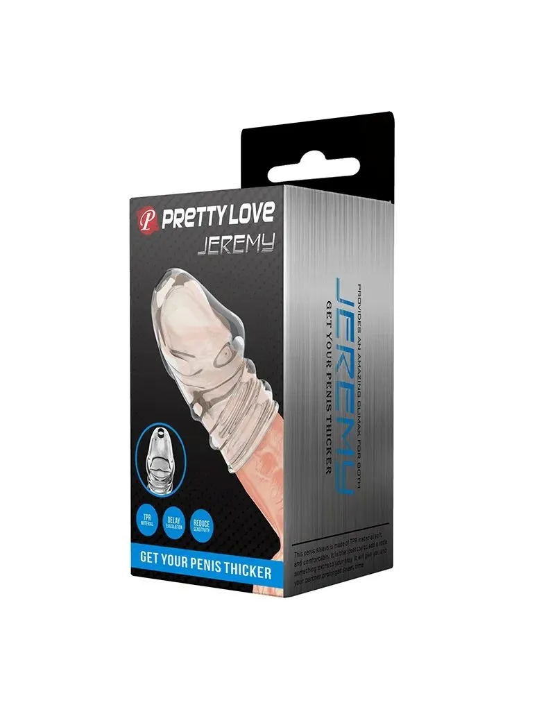 Pretty Love Jeremy Cock Ring Transparant (1 stuk)