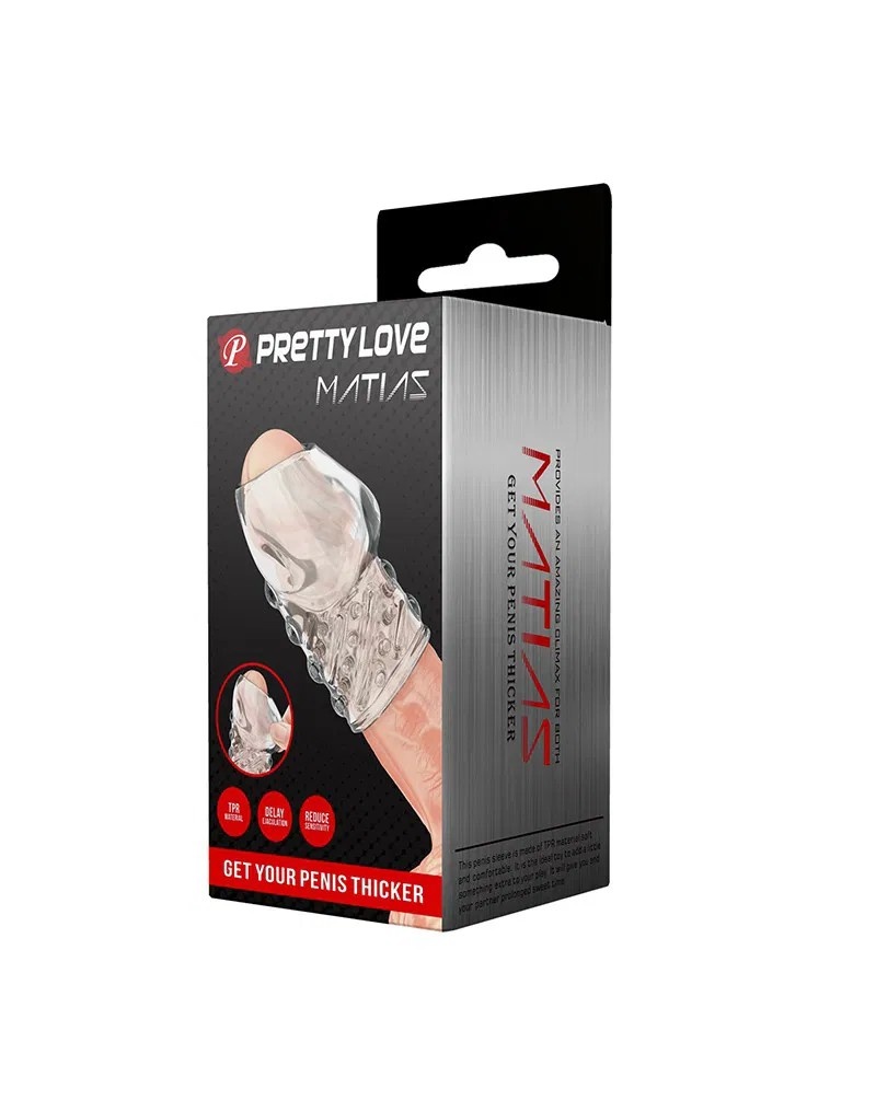 Pretty Love Matias Cock Ring Transparant (1 stuk)