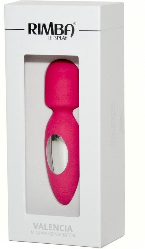 Rimba Toys Valencia Mini Wand Vibrator Roze (1 stuk)