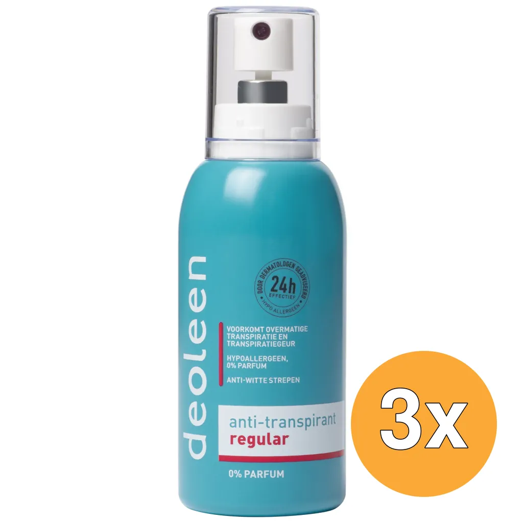 3x Deoleen Verstuiver regular (75 ml)
