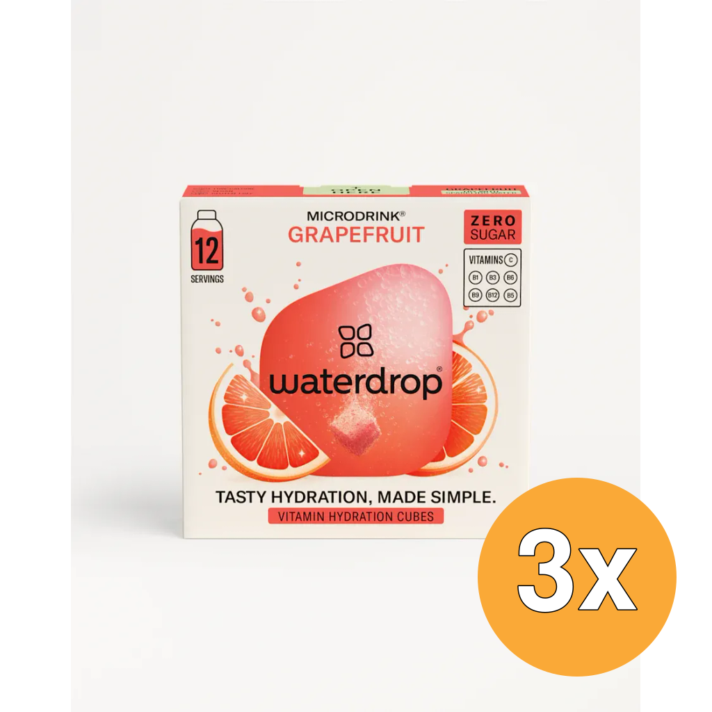 3x Waterdrop Microdrink Summer Grapefruit (12 stuks)