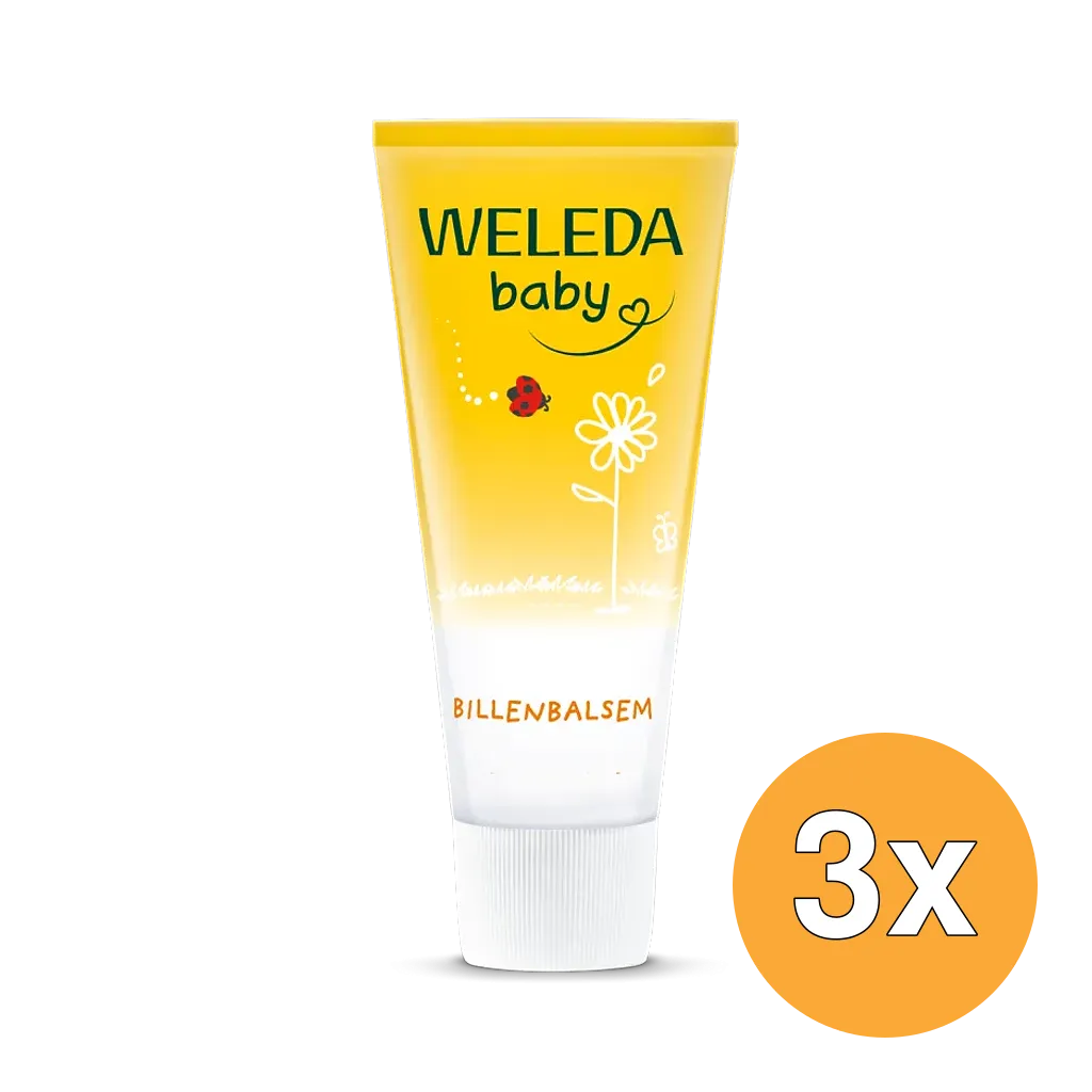 3x WELEDA Calendula billenbalsem (30 ml)