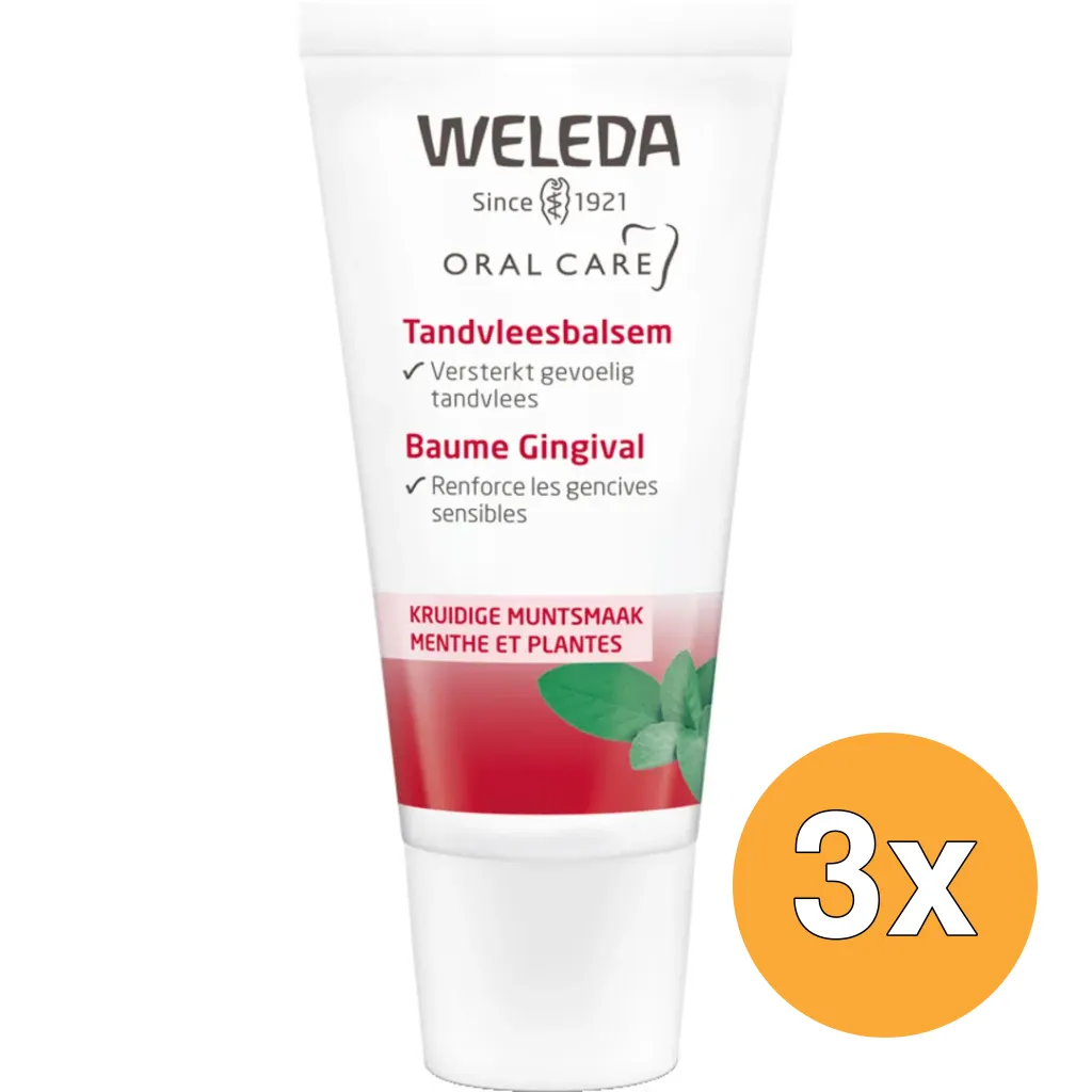 3x WELEDA Tandvleesbalsem (30 ml)