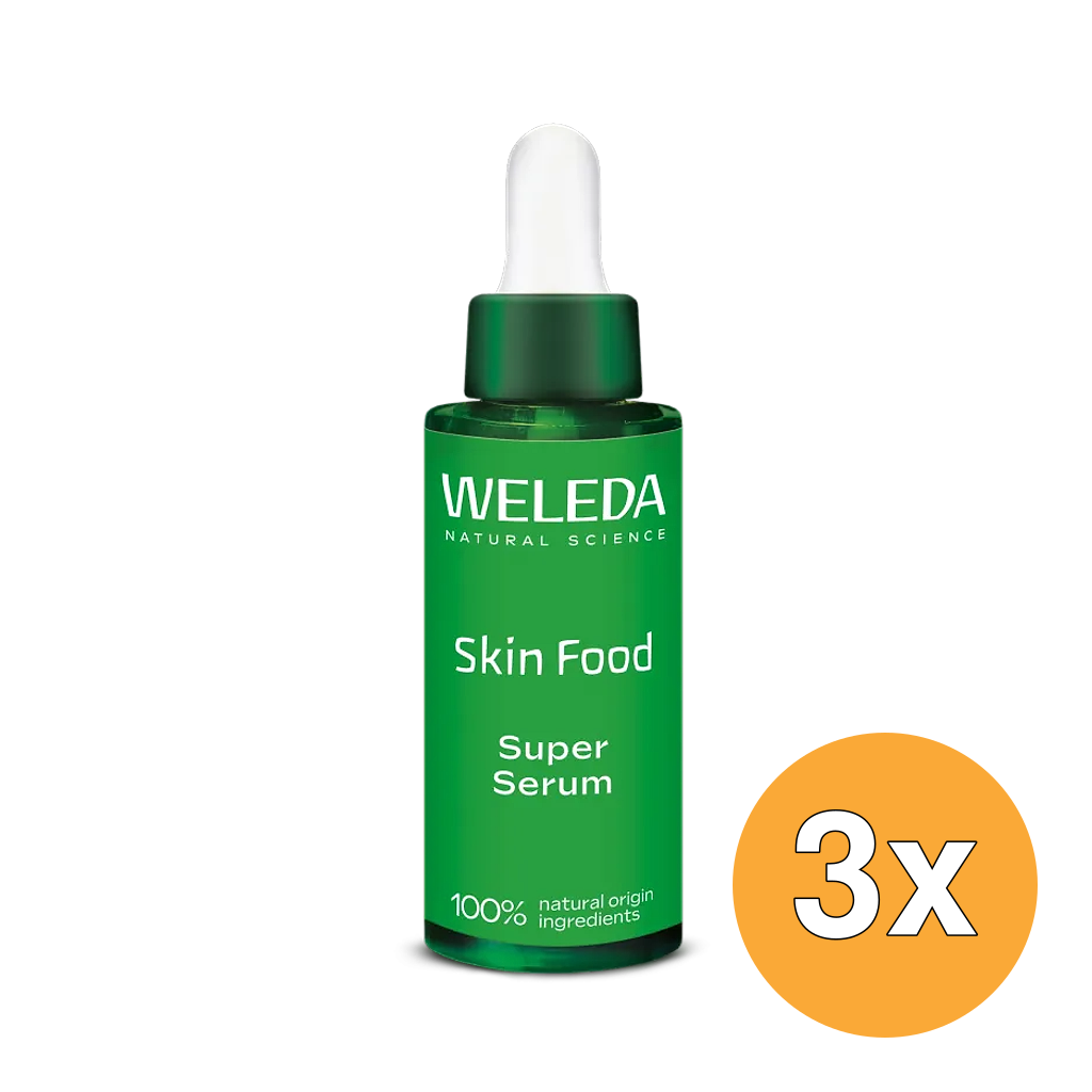 3x Weleda Skin Food Super Serum (30 ml)