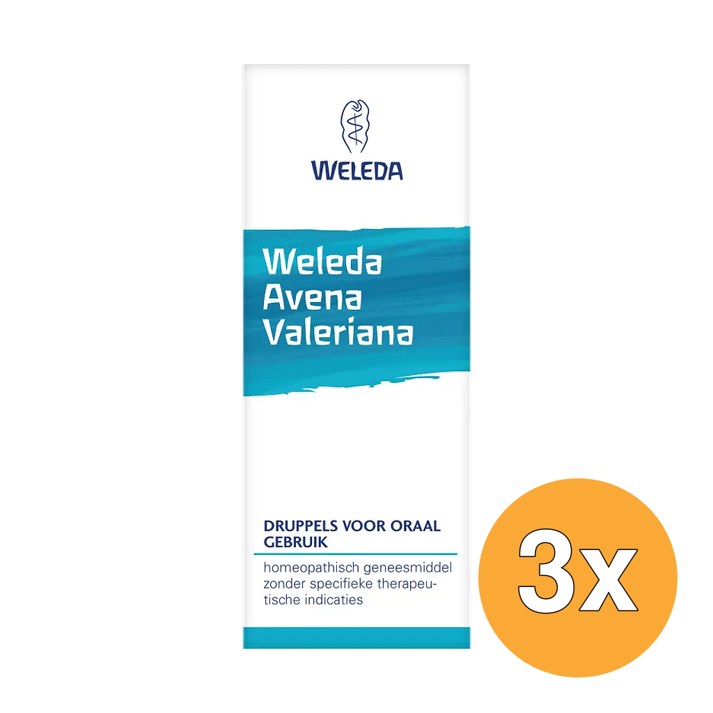 3x WELEDA Avena valeriana (50 ml)
