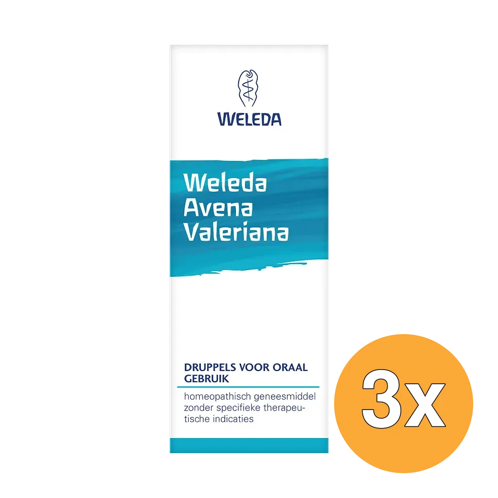 3x WELEDA Avena valeriana (50 ml)