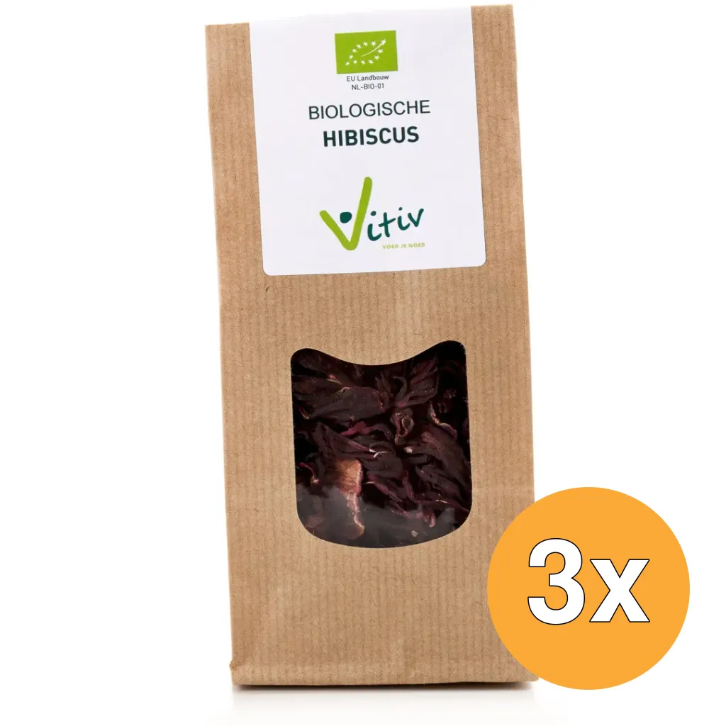 3x Vitiv Hibiscus Bio (50 gr)