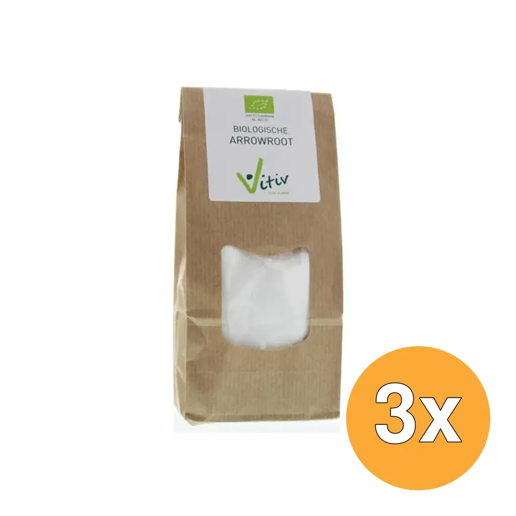 3x Vitiv Arrowroot Bio (200 gr)