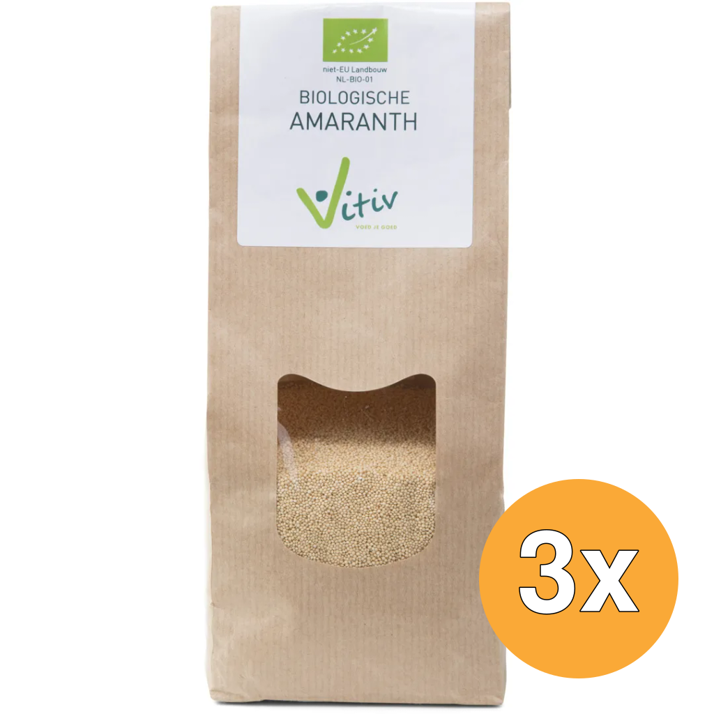 3x Vitiv Amaranth Bio (500 gr)