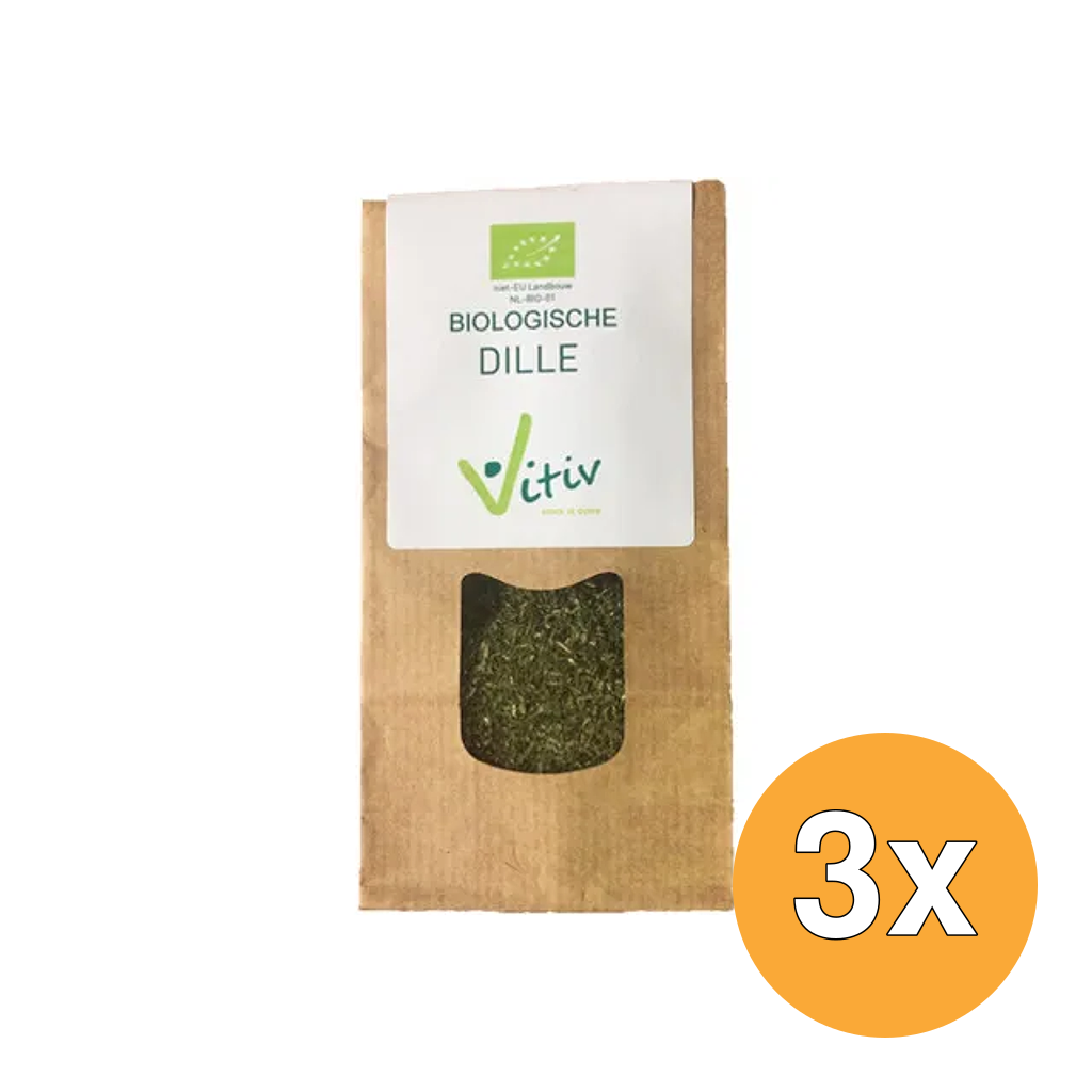 3x Vitiv Dilletoppen Bio (25 gr)