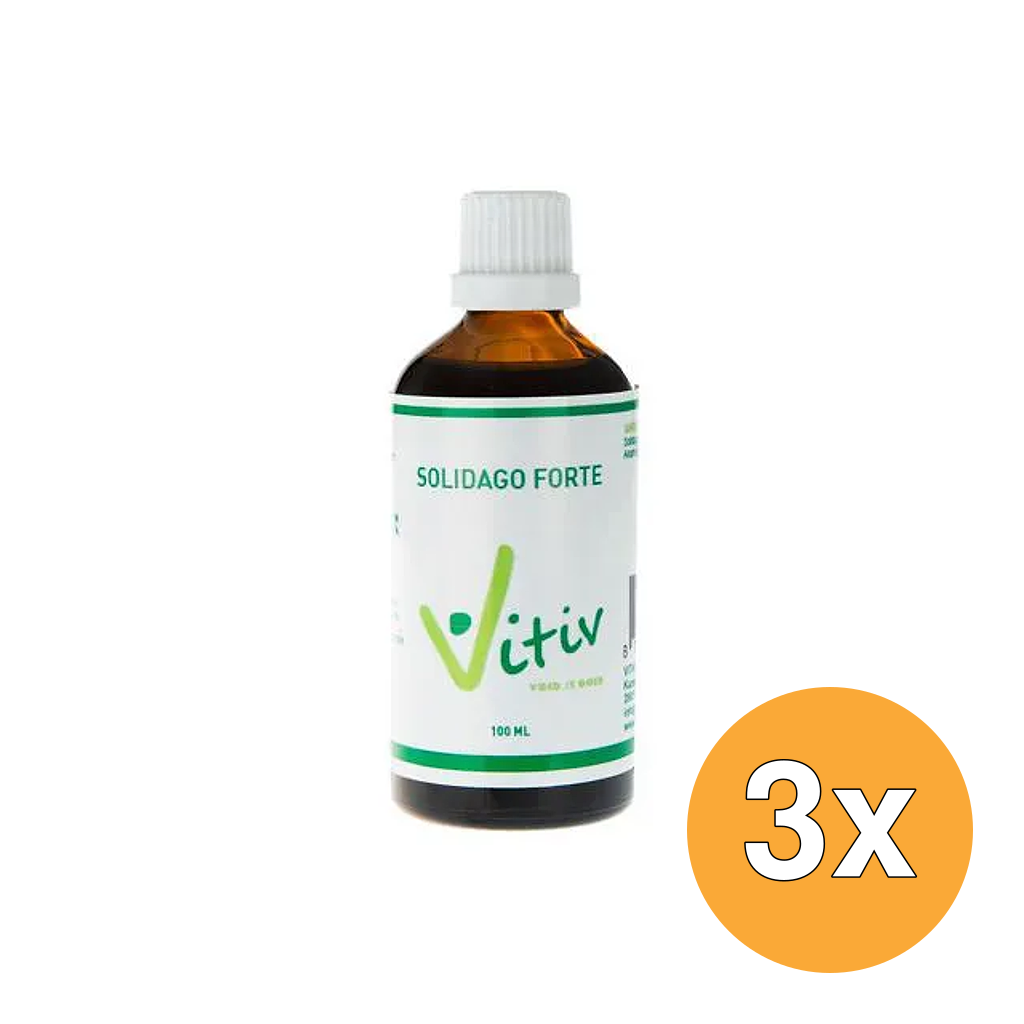 3x Vitiv Solidago Forte (100 ml)