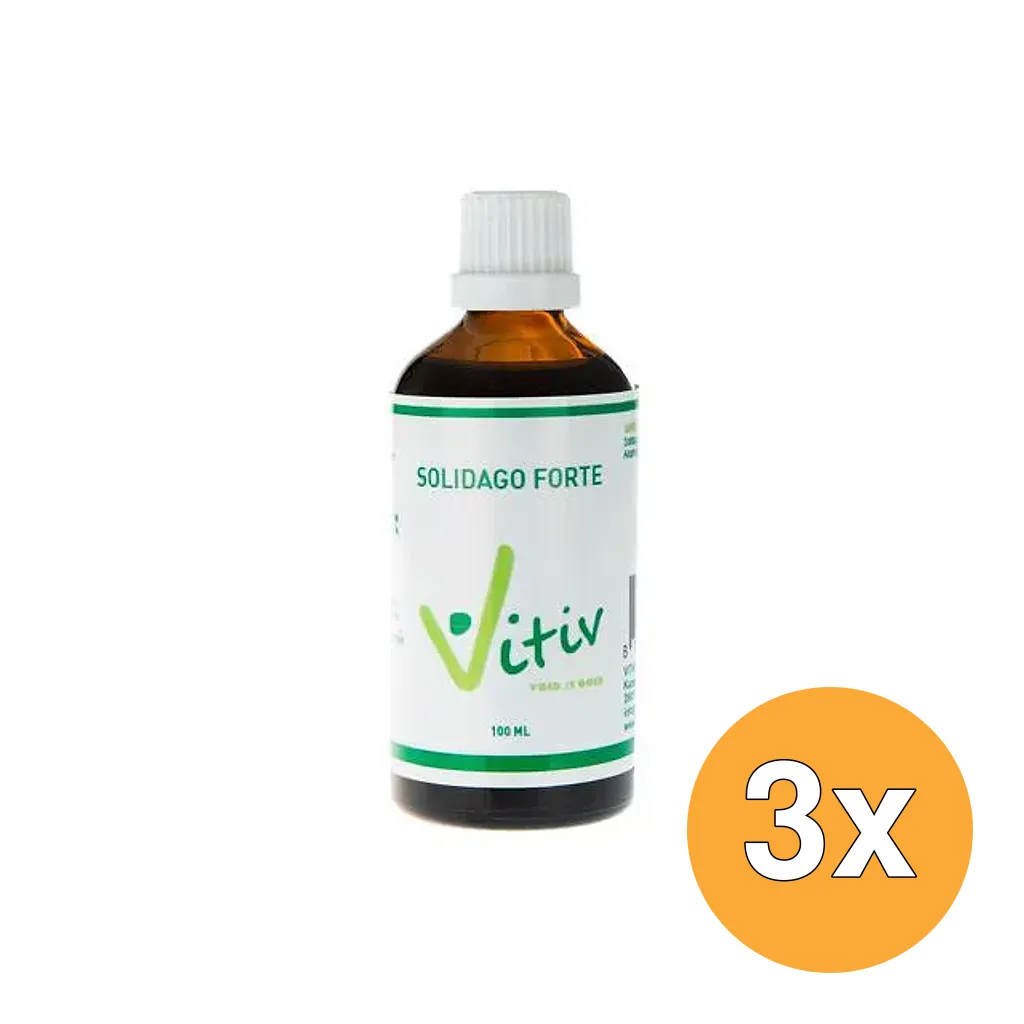 3x Vitiv Solidago Forte (100 ml)