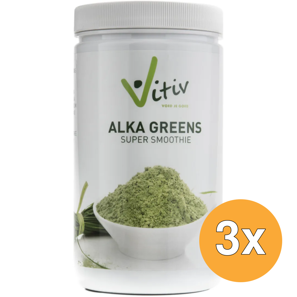 3x Vitiv Alkagreens Bio (300 gr)