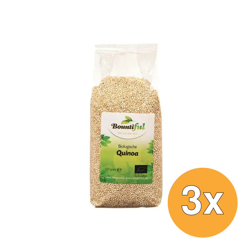 3x Bountiful Quinoa bio (500 gr)