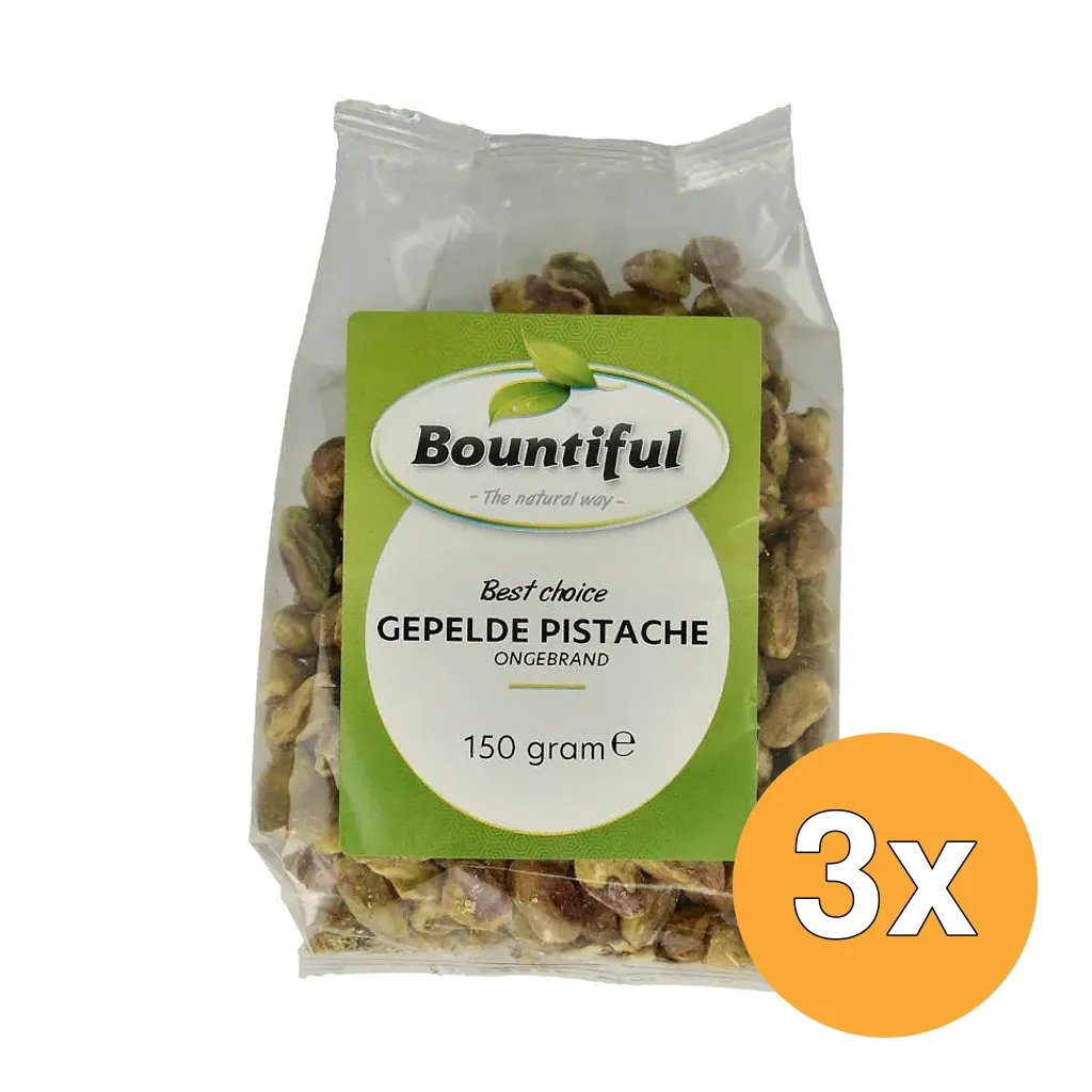 3x Bountiful Pistache Gepeld (150 gr)