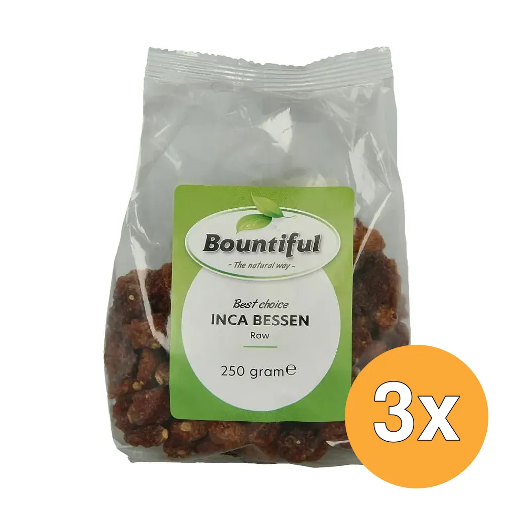 3x Bountiful Inca Bessen (250 gr)