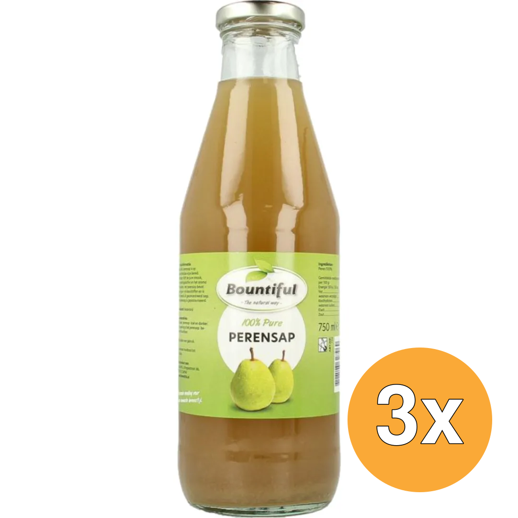 3x Bountiful Perensap (750 ml)