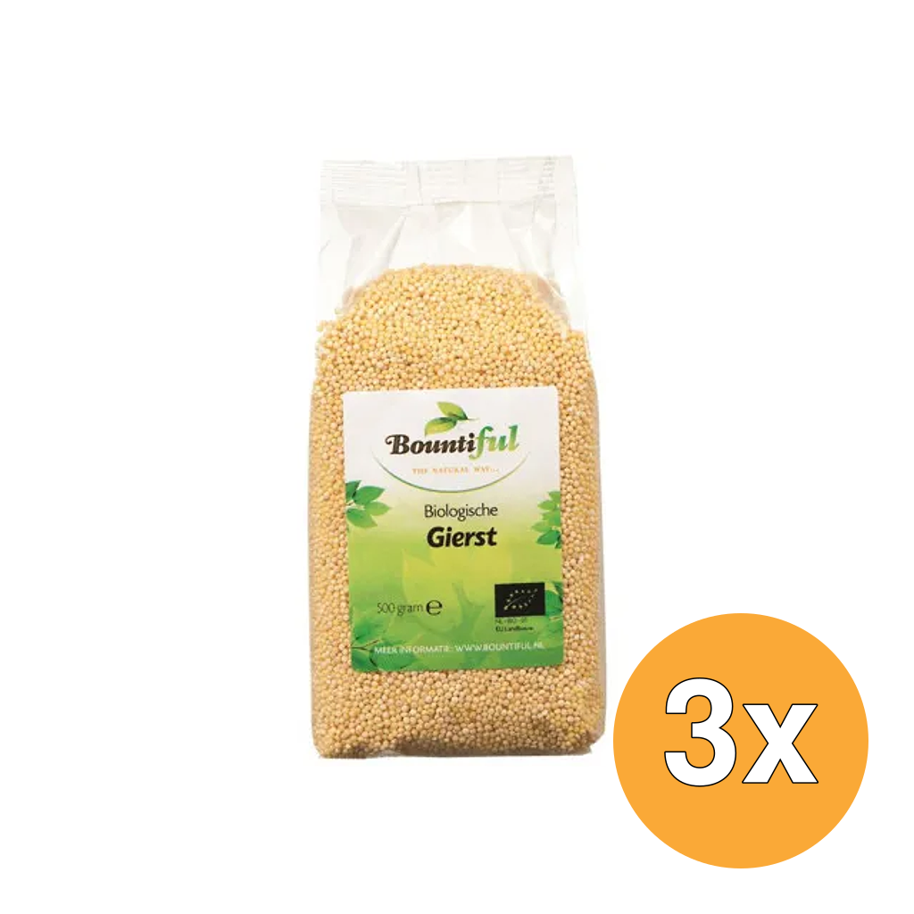 3x Bountiful Gierst Bio (500 gr)