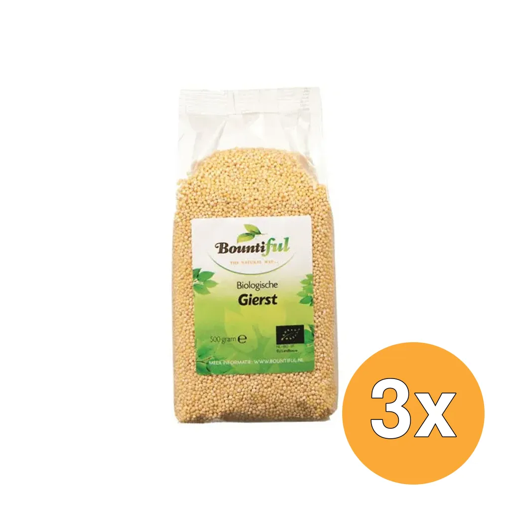 3x Bountiful Gierst Bio (500 gr)
