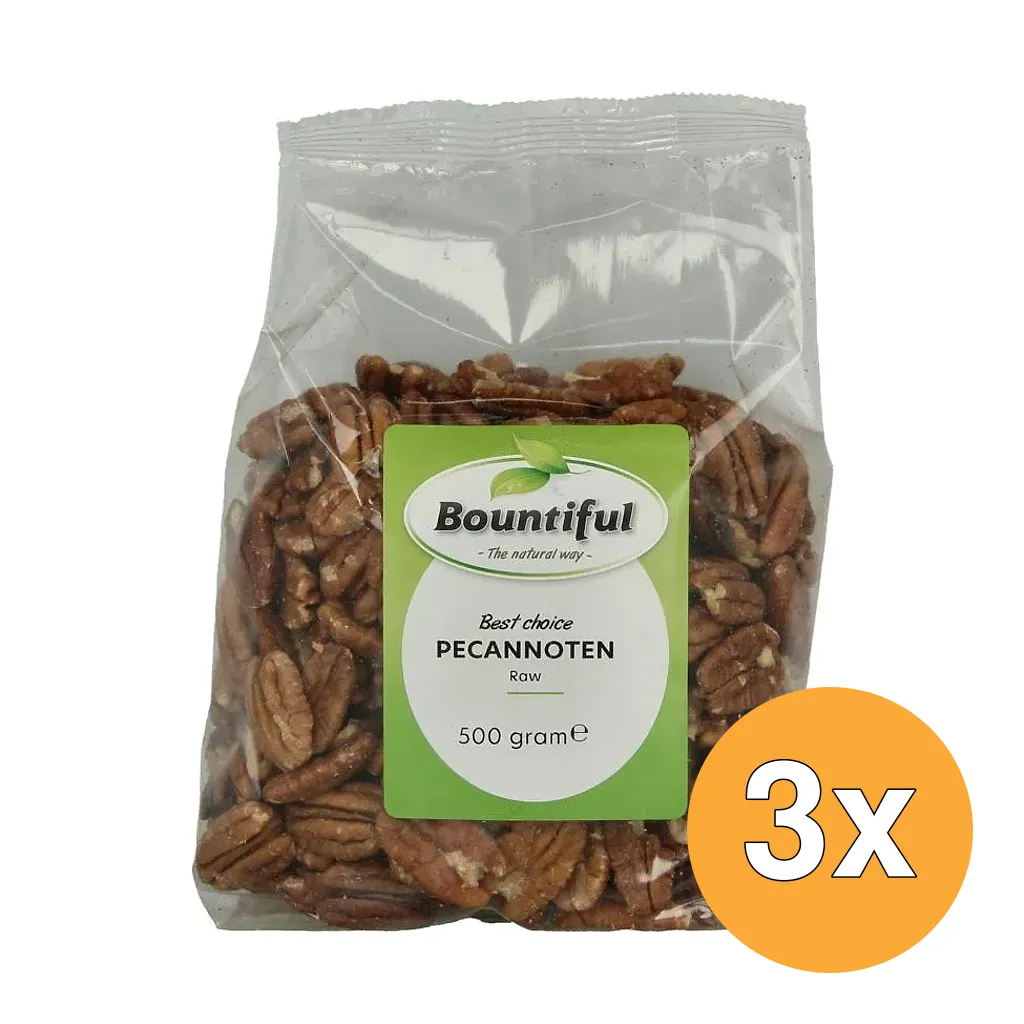 3x Bountiful Pecannoten (500 gr)