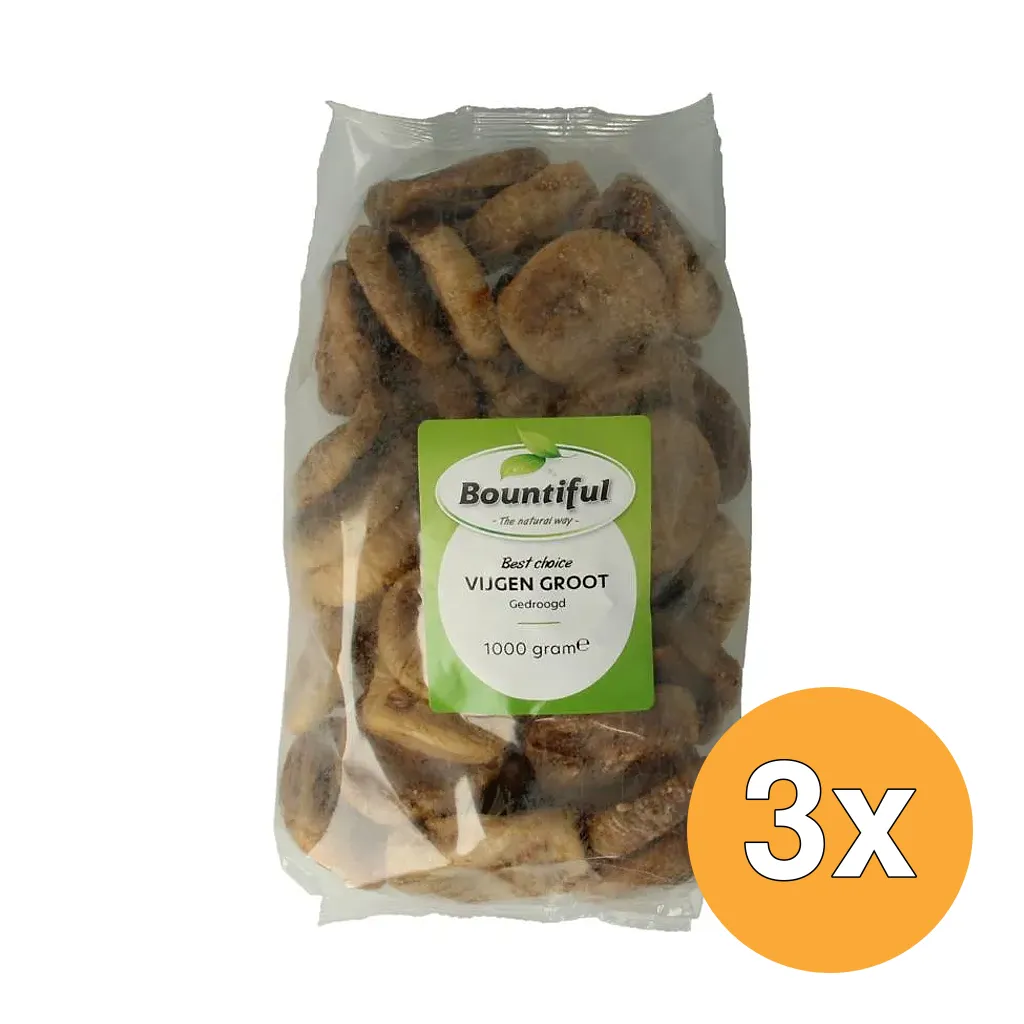 3x Bountiful Vijgen Groot (1000 gr)