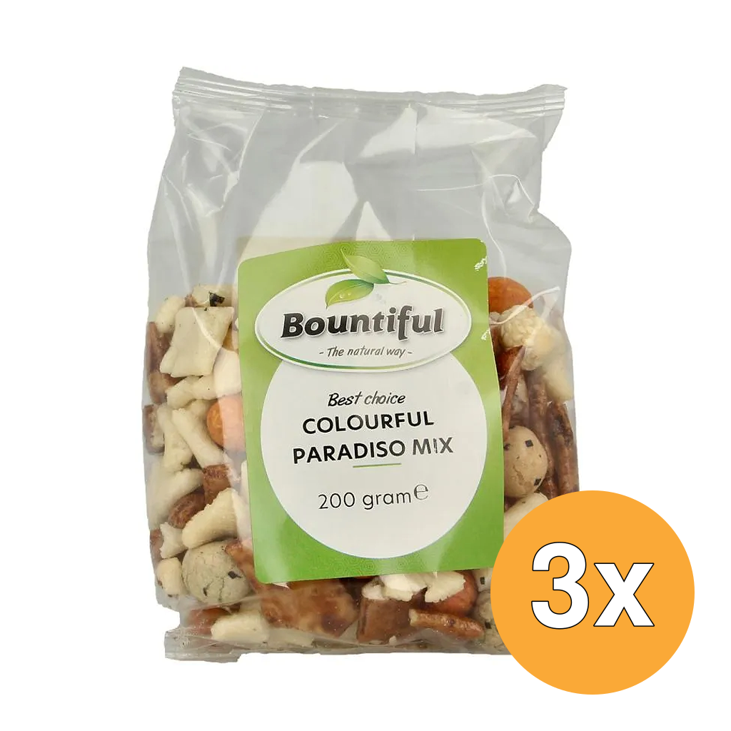 3x Bountiful Colourful Paradiso Mix (200 gr)