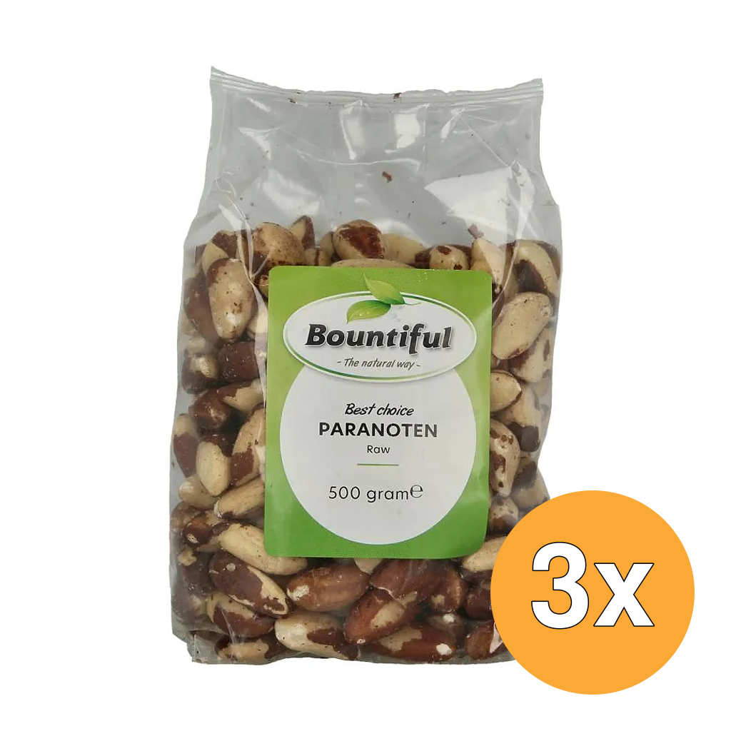 3x Bountiful Paranoten (500 gr)