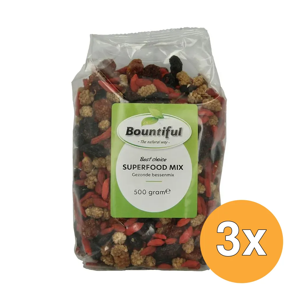 3x Bountiful Superfood Mix (500 gr)