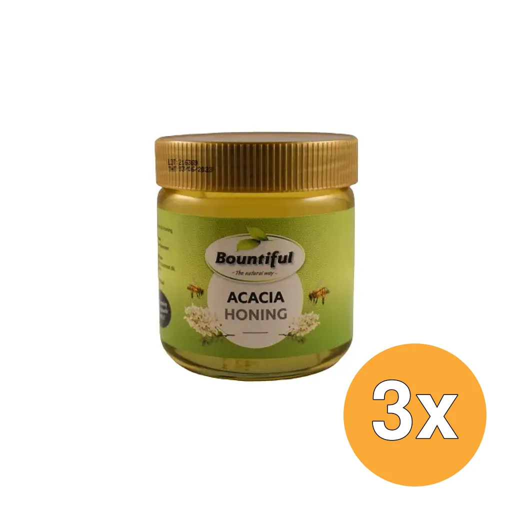 3x Bountiful Acacia Honing (500 gr)