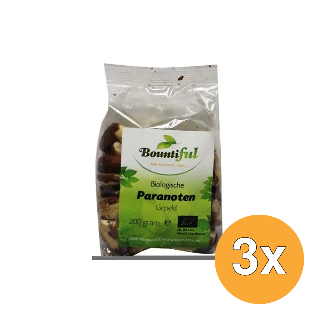 3x Bountiful Paranoten Bio (200 gr)