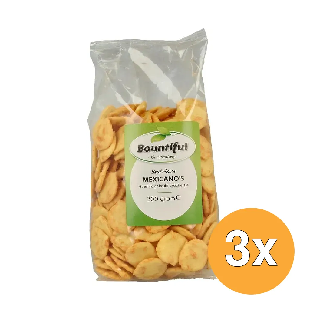 3x Bountiful Mexicano'S (200 gr)