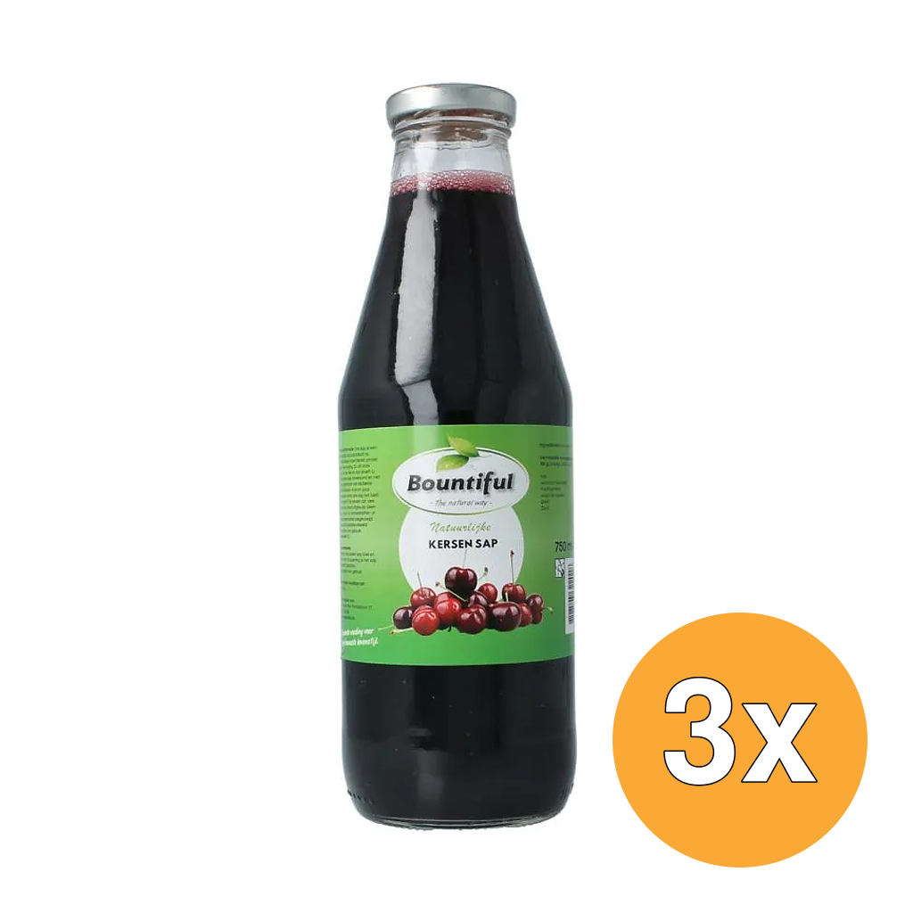 3x Bountiful Kersensap (750 ml)