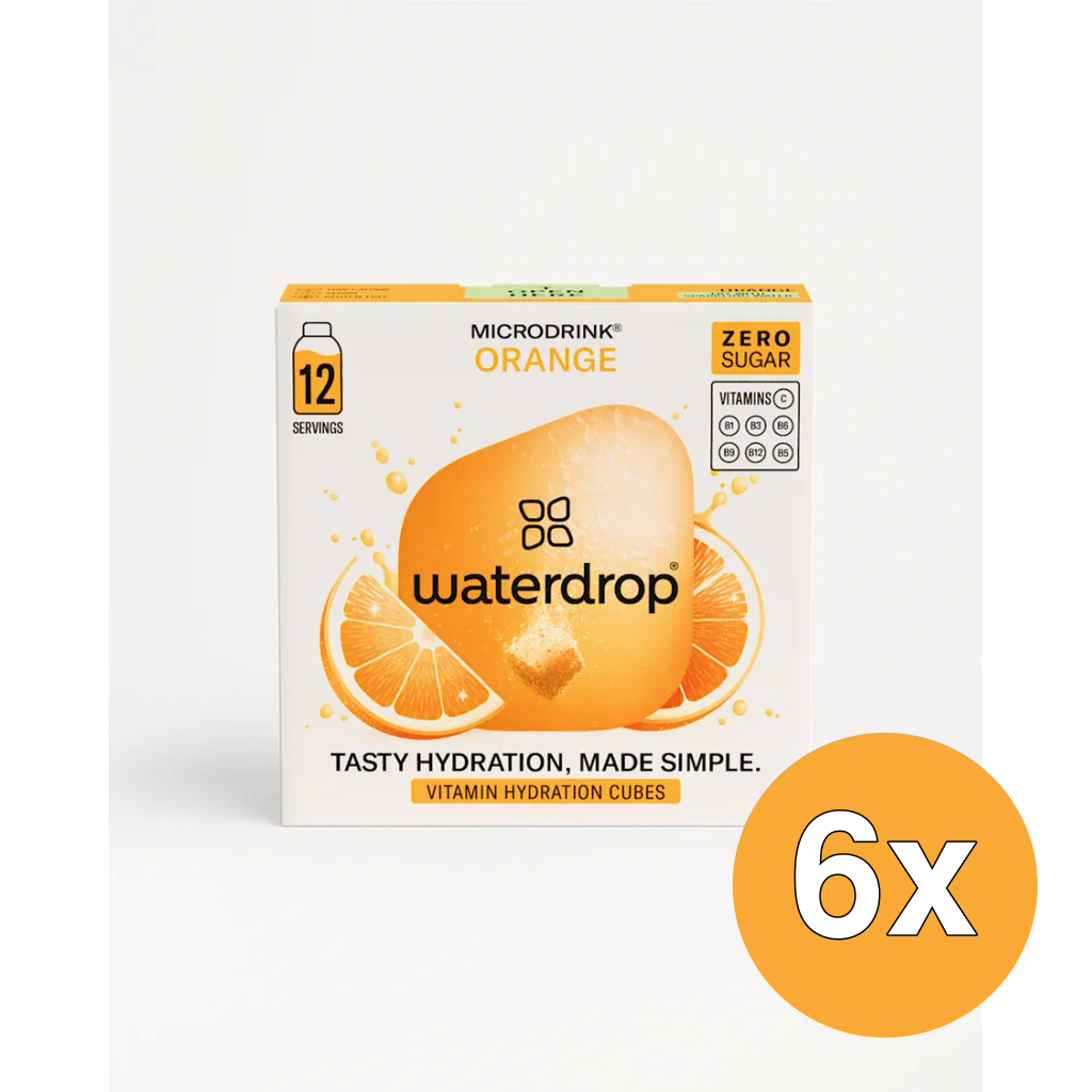 6x Waterdrop Microdrink Summer Orange (12 stuks)